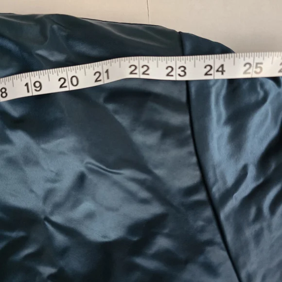 Vintage 80s Birdie Richard A Leslie Blue Satin Puffer Jacket Philadelphia Philly - Picture 14 of 16